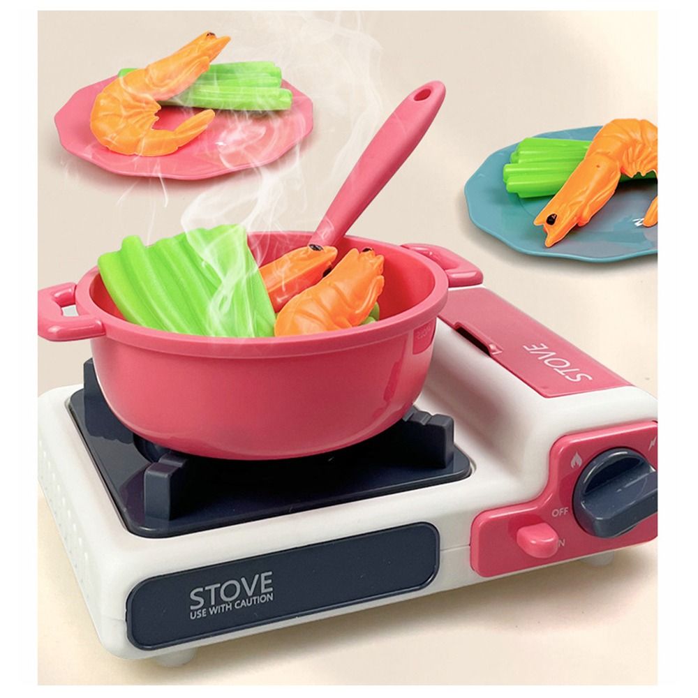 Kitchen Kids Baking Set - クリエイティブ多色クッキングプレイセット電子レンジプラスチックままごとキッチンガスストーブシミュレーションデザインベーキングプレイセットギフト
