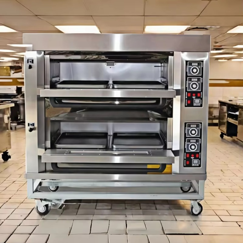 Best Baking Kitchen Equipment - 【ベストセラー】割引キャンペーン キッチンオーブン ベーカリーマシン機器 ベーキングオーブン パンケーキ デッキオーブン