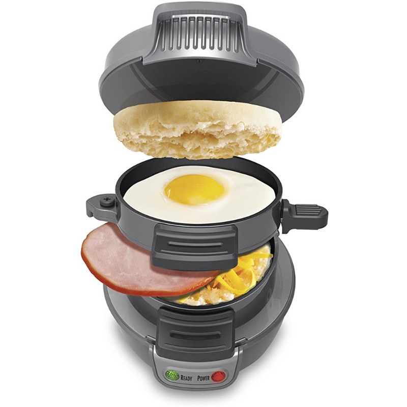 220V 110V ミニ電気バーガーサンドイッチメーカーマシ - Kitchen Baking Machine のレビューと価格