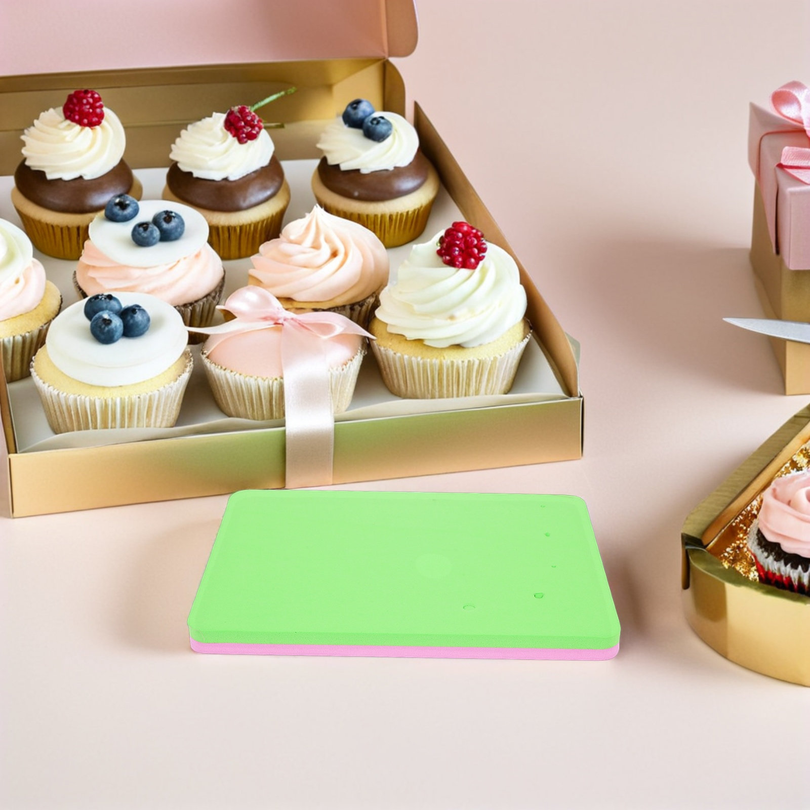 3 個フォンダンケーキモデリングパッドソフトスポンジノンスリ - Kitchen And Baking Tools のレビューと価格
