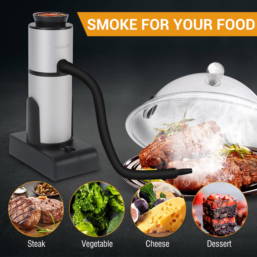 BORUiT スモークインフューザー 分子料理 喫煙ガン 食 - Kitchen Baking Machine のレビューと価格