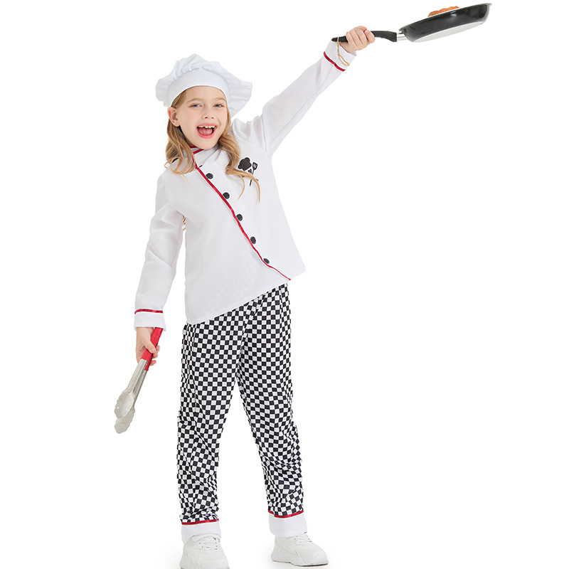 子供用ベーキングシェフコスチューム、子供用ツーピースセット、 - Kitchen Kids Baking Set のレビューと価格