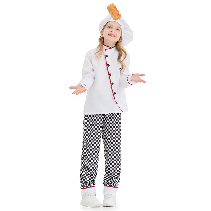 子供用ベーキングシェフコスチューム、子供用ツーピースセット、 - Kitchen Kids Baking Set のレビューと価格
