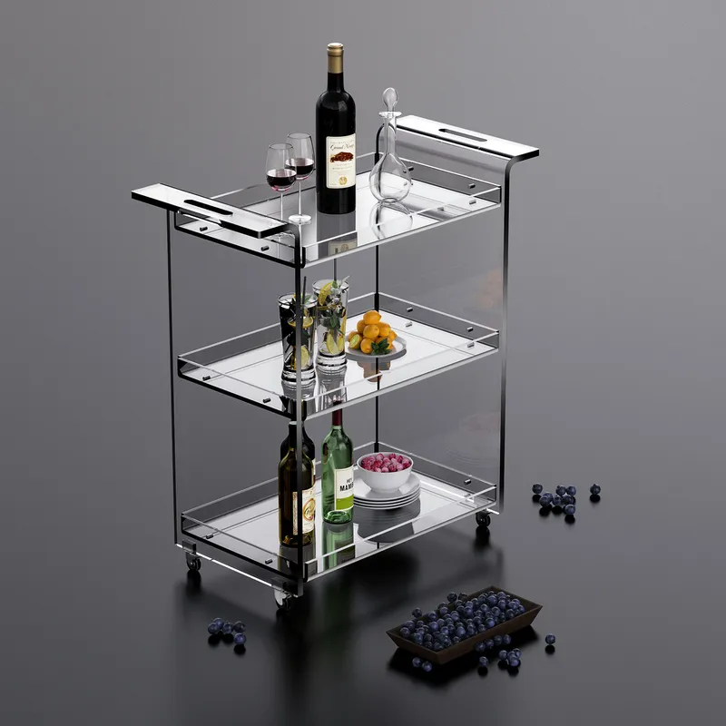 モダンな3段キッチンカート、収納棚付き、調理、ベーキング、ス - Kitchen Baking Cart のレビューと価格