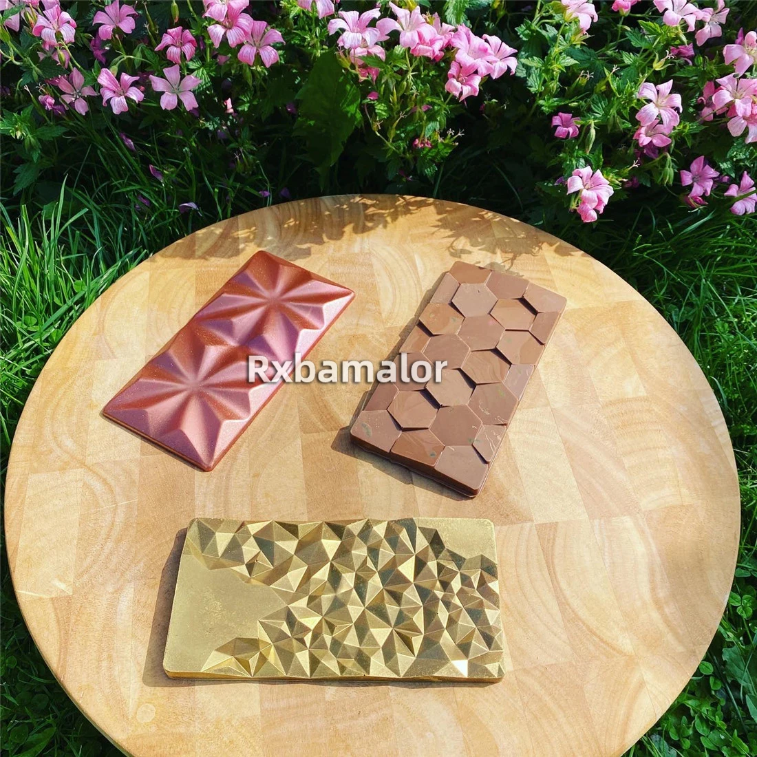 チョコレート型ポリカーボネートキャンディチョコレートバー金型 - Kitchen And Baking Tools のレビューと価格