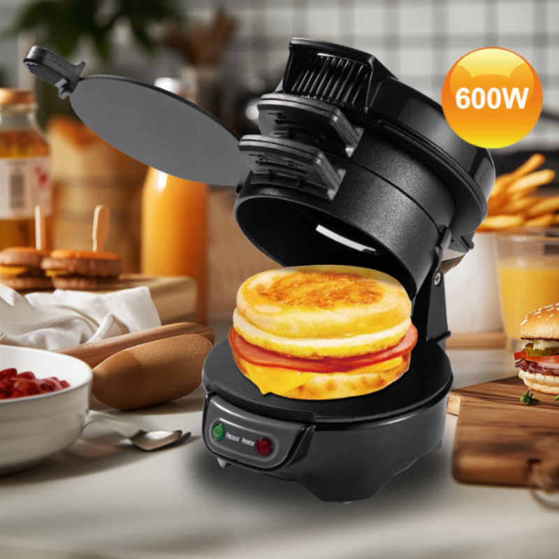 220V 110V ミニ電気バーガーサンドイッチメーカーマシ - Kitchen Baking Machine のレビューと価格