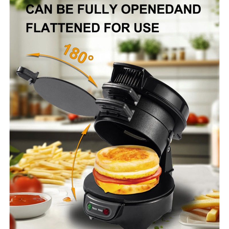 220V 110V ミニ電気バーガーサンドイッチメーカーマシ - Kitchen Baking Machine のレビューと価格