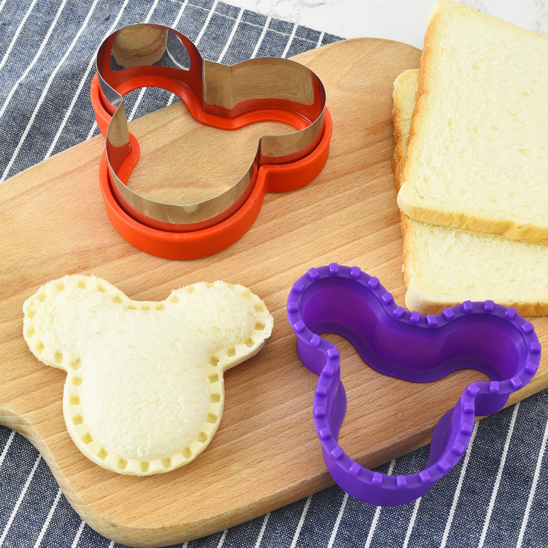 子供のためのステンレス鋼のサンドイッチカッターとシーラーセッ - Kitchen Kids Baking Set のレビューと価格