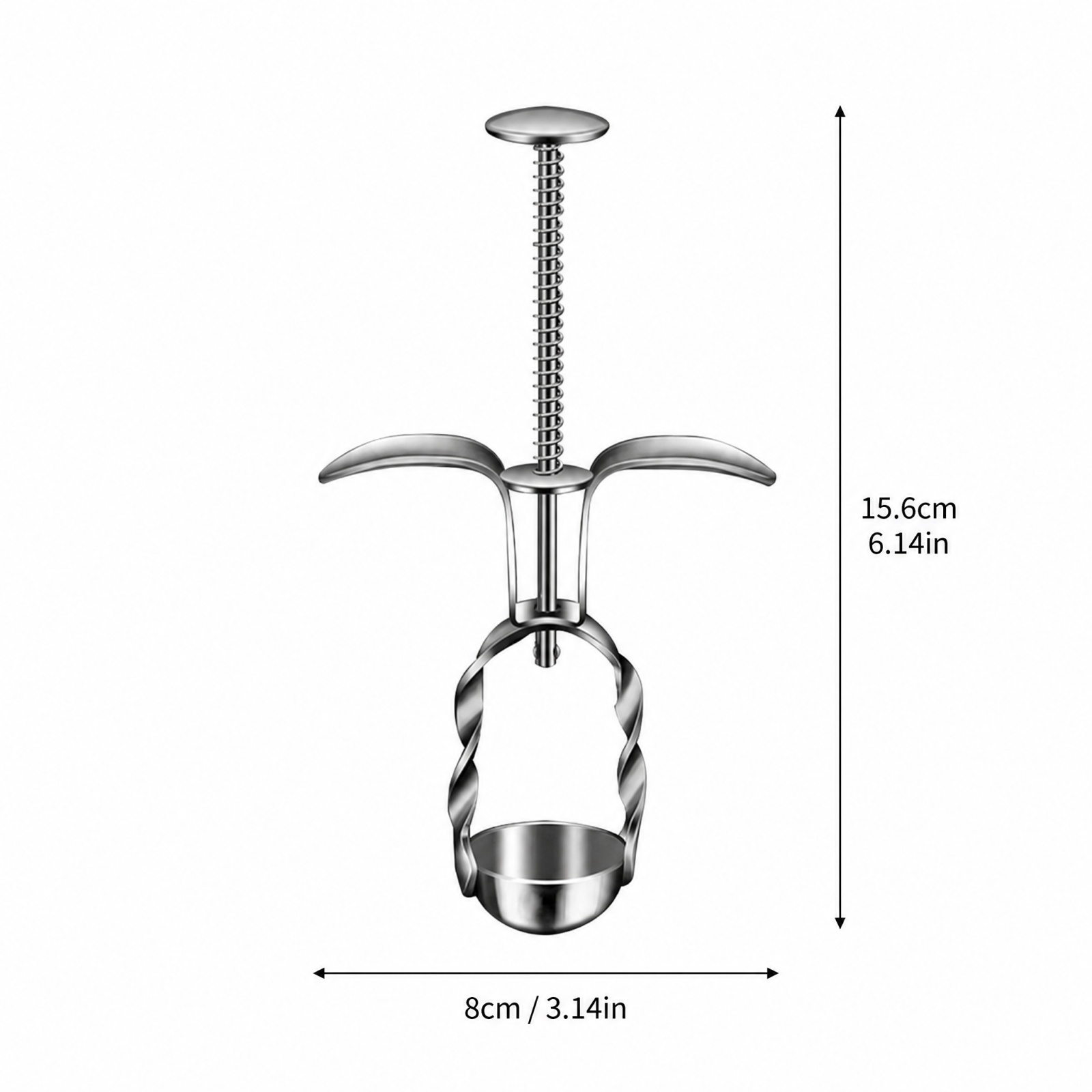 ステンレス製の赤いナツメ種抜きツール、ベーキング、料理、スナ - Kitchen And Baking Tools のレビューと価格