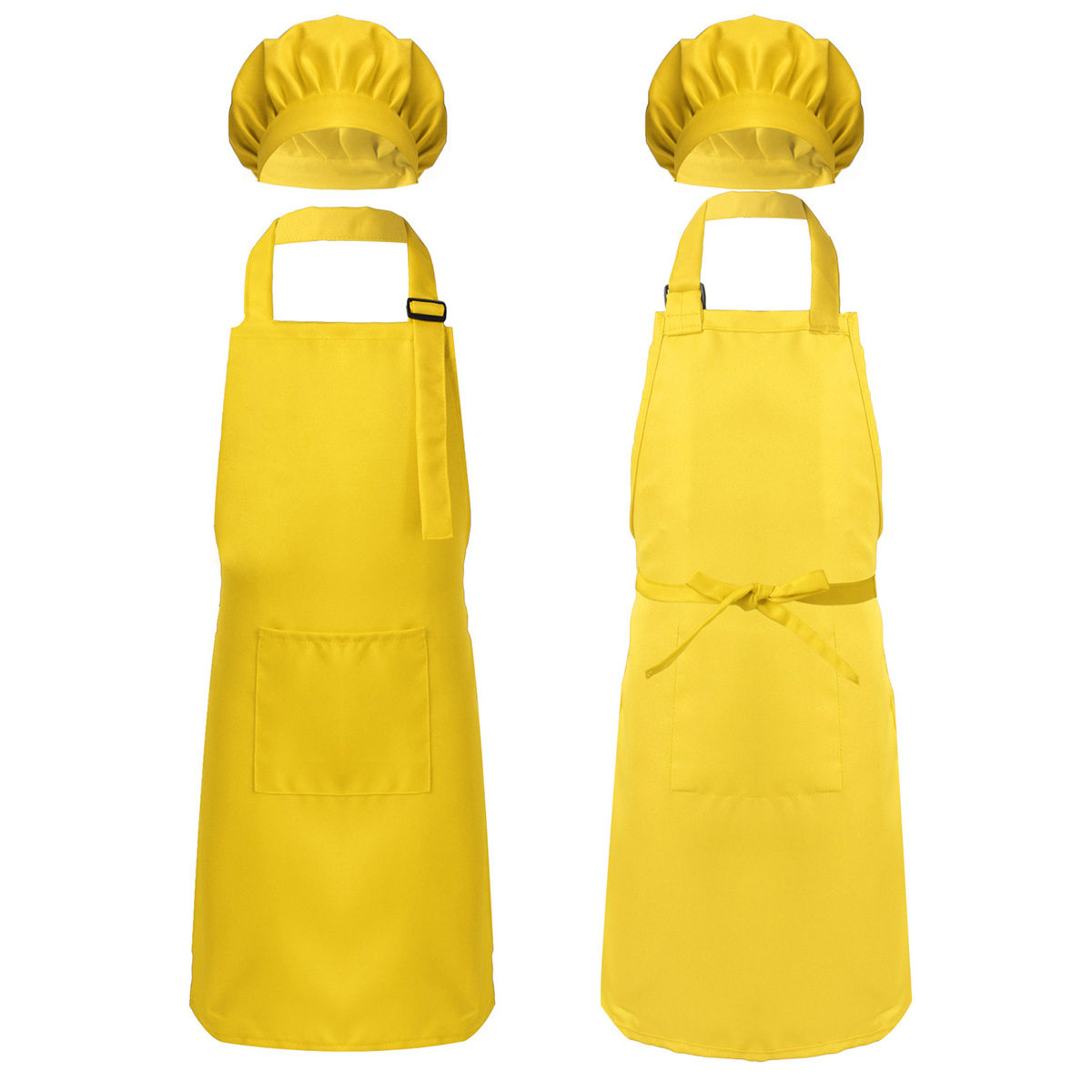 子供シェフエプロンキッズボーイズガールズアジャスタブルエプロ - Kitchen Kids Baking Set のレビューと価格