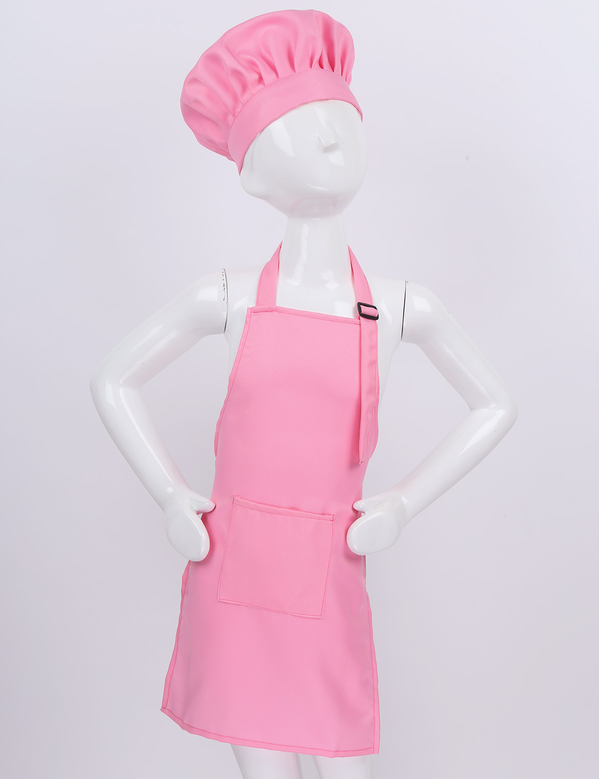 子供子供調節可能なエプロンとシェフ帽子セットキッチン調理制服 - Kitchen Kids Baking Set のレビューと価格