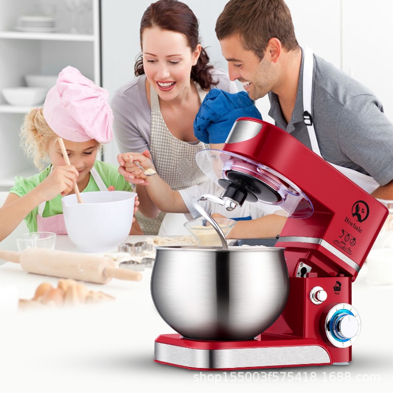 5Lスタンドミキサー – 生地フック、ビーター、泡立て器付き - Kitchen Baking Machine のレビューと価格