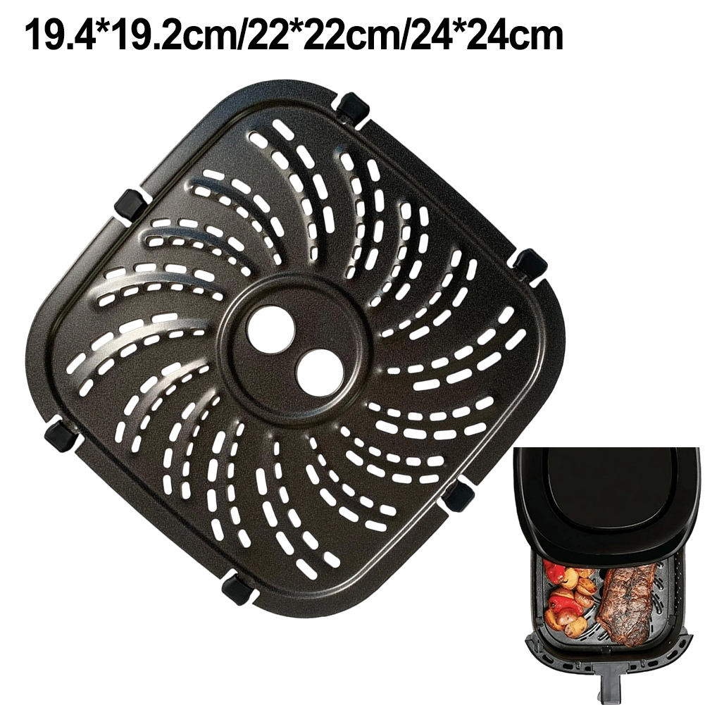 8QT エアフライヤーグリルプレートベーキングトレイ Pow - Kitchen Pro Baking Tray のレビューと価格