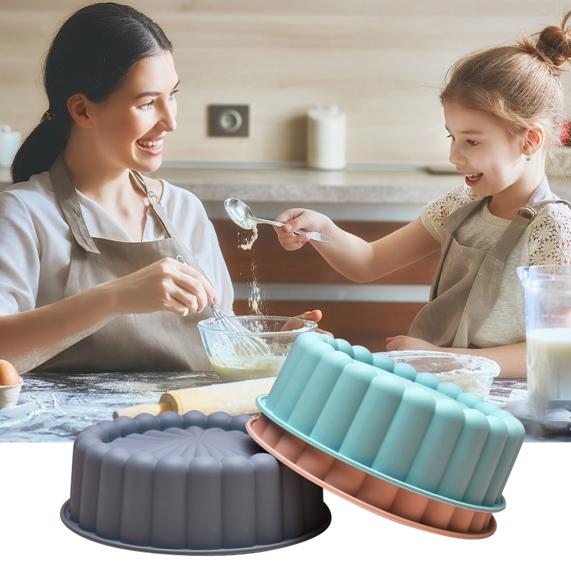 シリコン製ベーキングトレイオーガナイザー、丸型フラントレイ収 - Kitchen Baking Tray Rack のレビューと価格