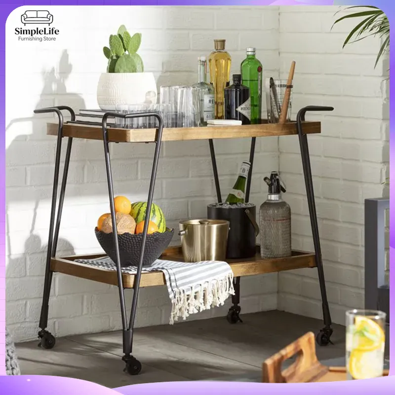 キッチンカート、ホイール付きローリングカート、調理、ベーキン - Kitchen Baking Cart のレビューと価格